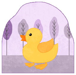 Rubber duck for bath
