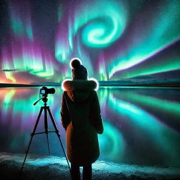 Aurora canvas | 13 USD