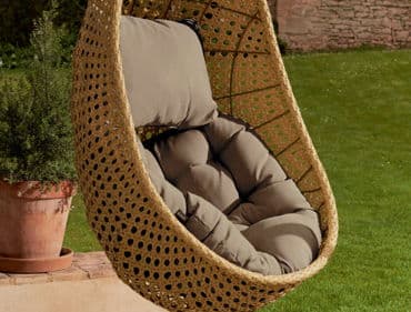 Handwoven Rattan Hanging Chair