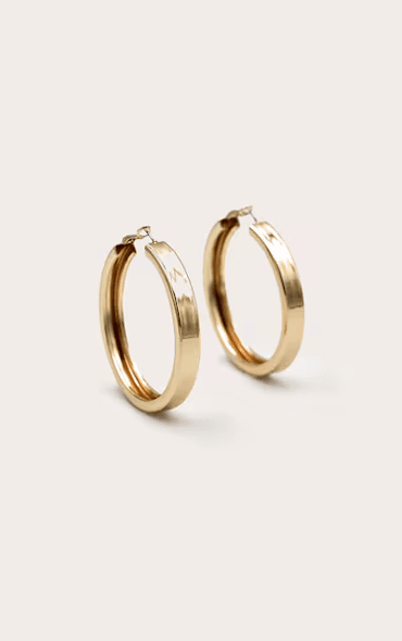 Gold Hoop Earrings